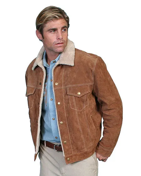 Men's Boar Suede Jacket