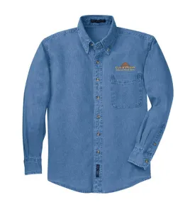 Men's Long Sleeve Denim Shirt