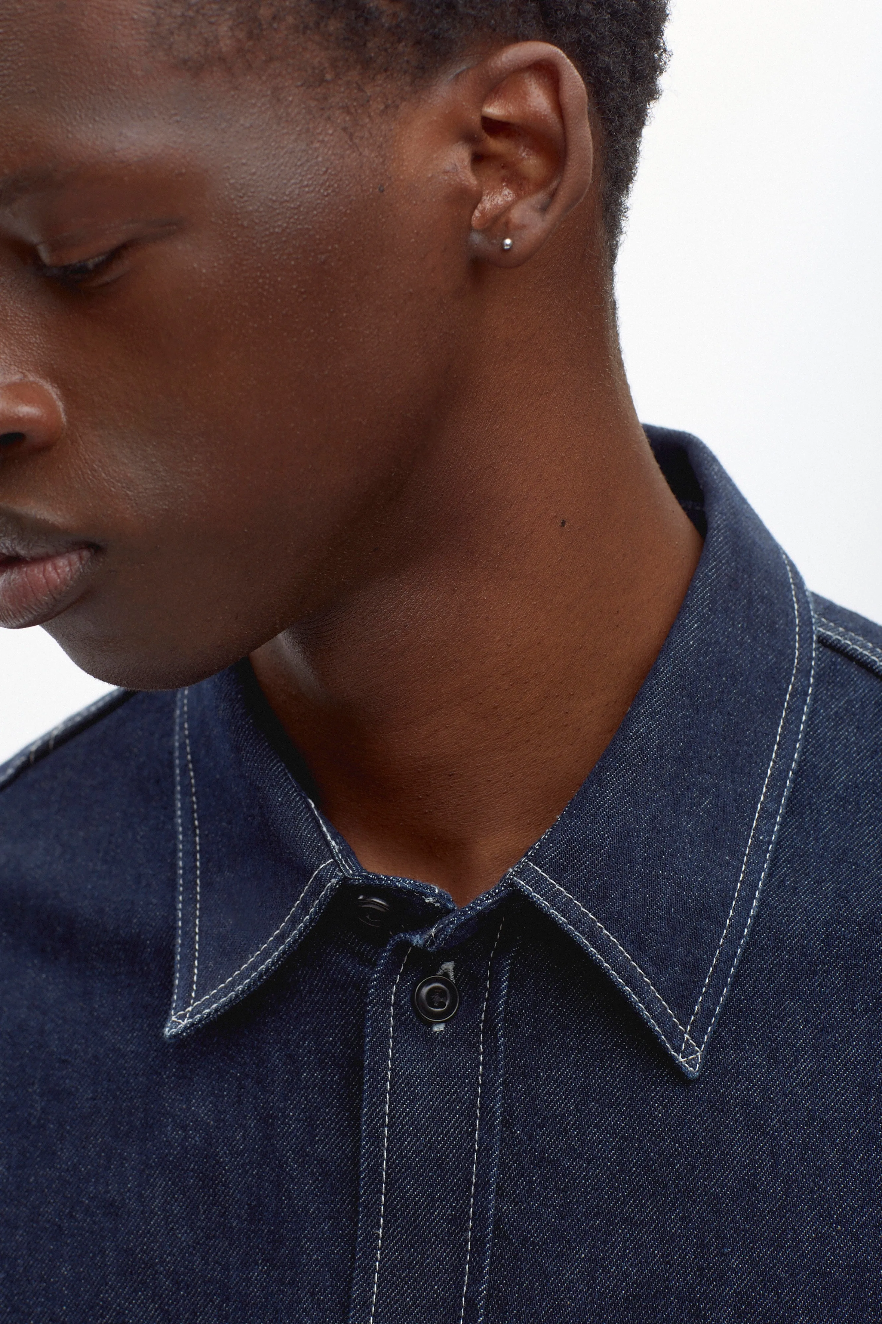 Men's Memphis Denim Shirt in Midnight Wash