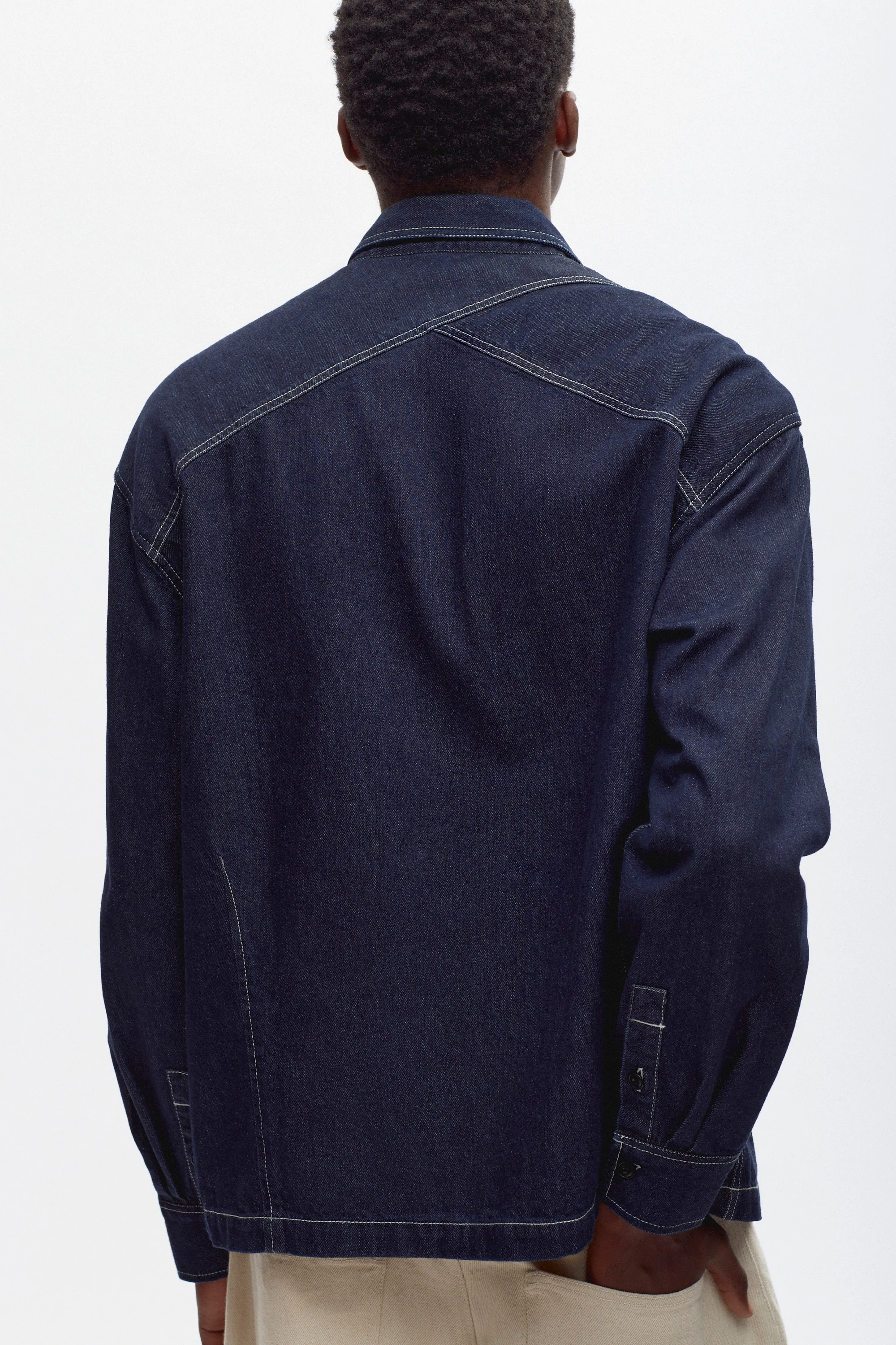 Men's Memphis Denim Shirt in Midnight Wash