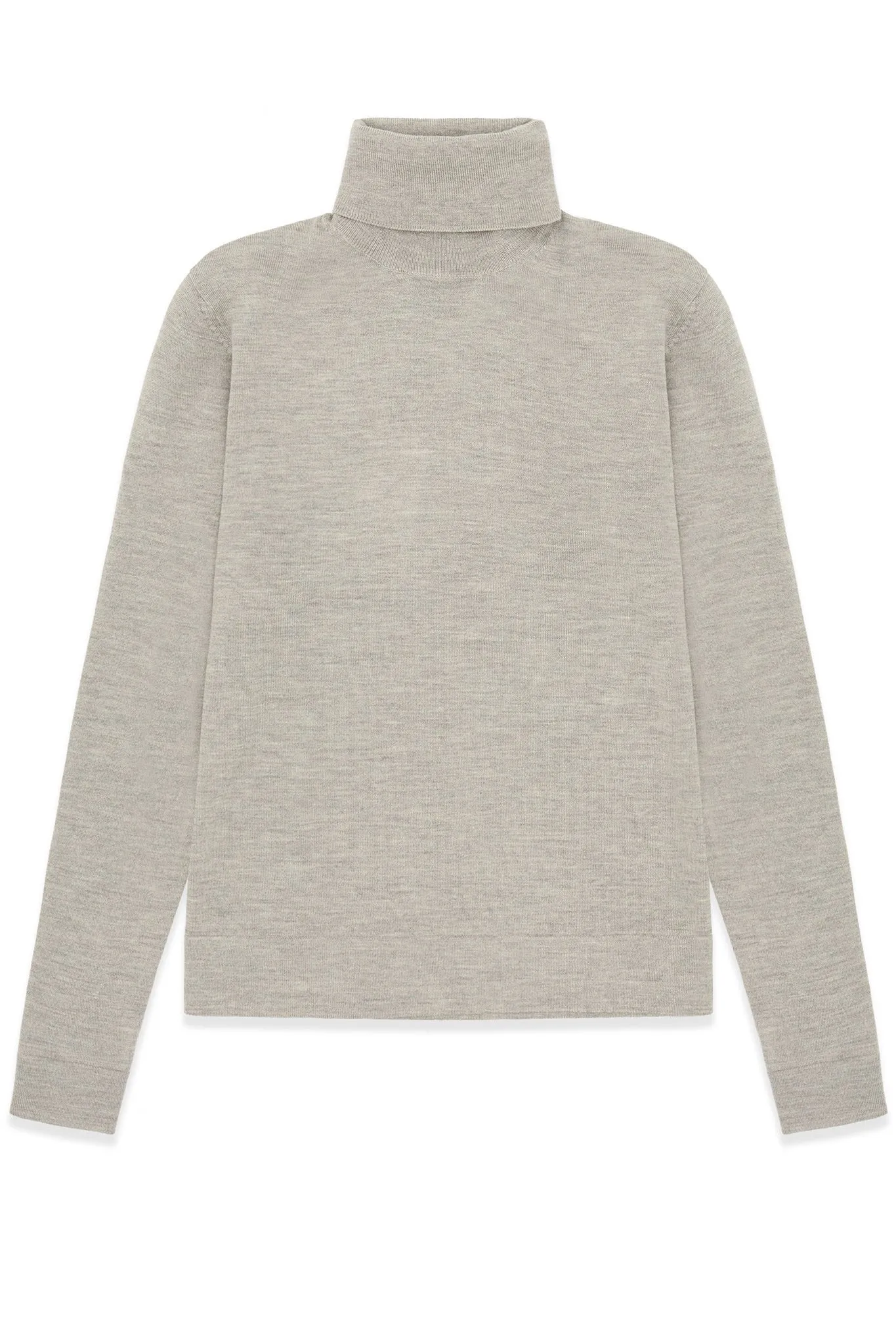 Merino Wool Roll Neck Sweater