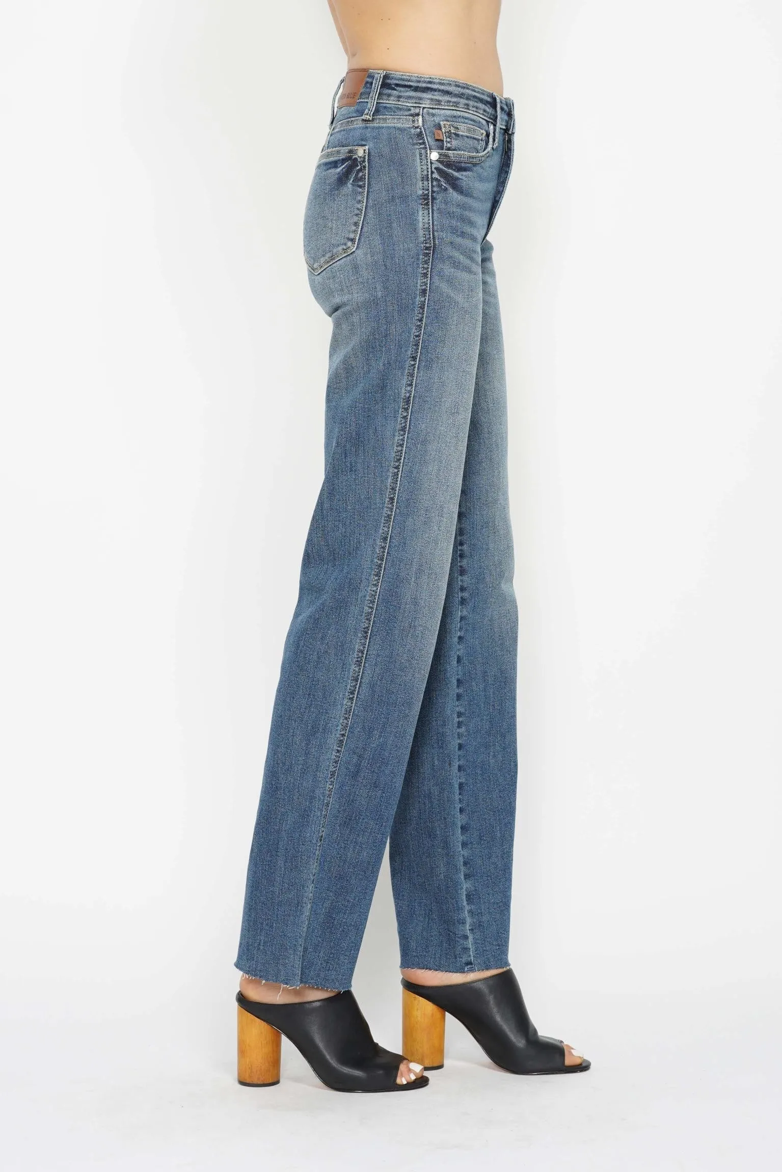 Mid Rise Tummy Control Jean JUDY BLUE