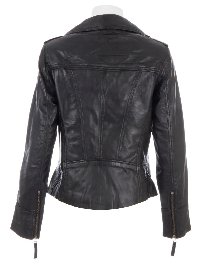 N8UL Women's Biker Jacket - Black