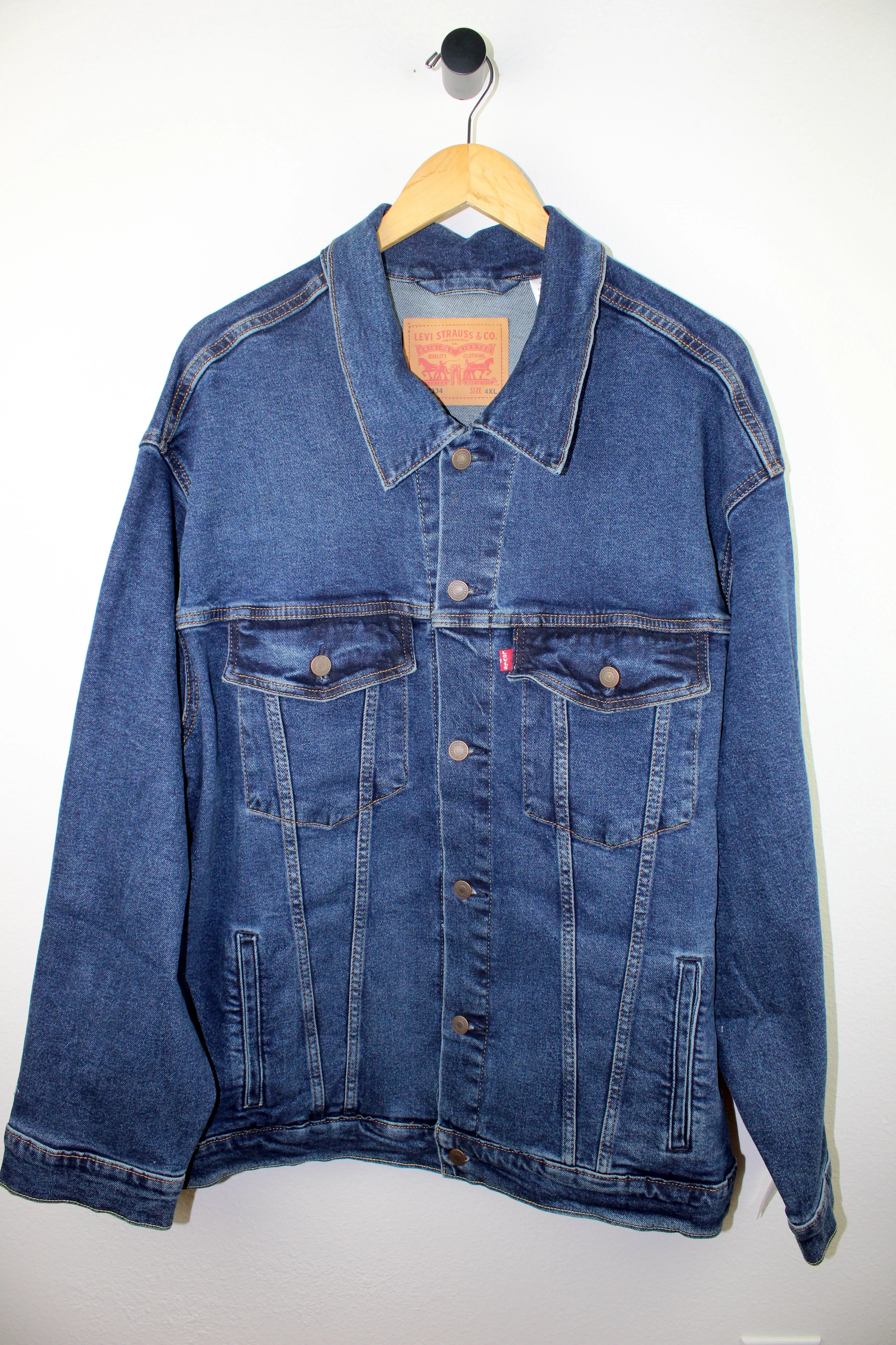 Oversized Denim Jacket- 4XL