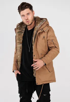 Parka Jacke Braun Tyler