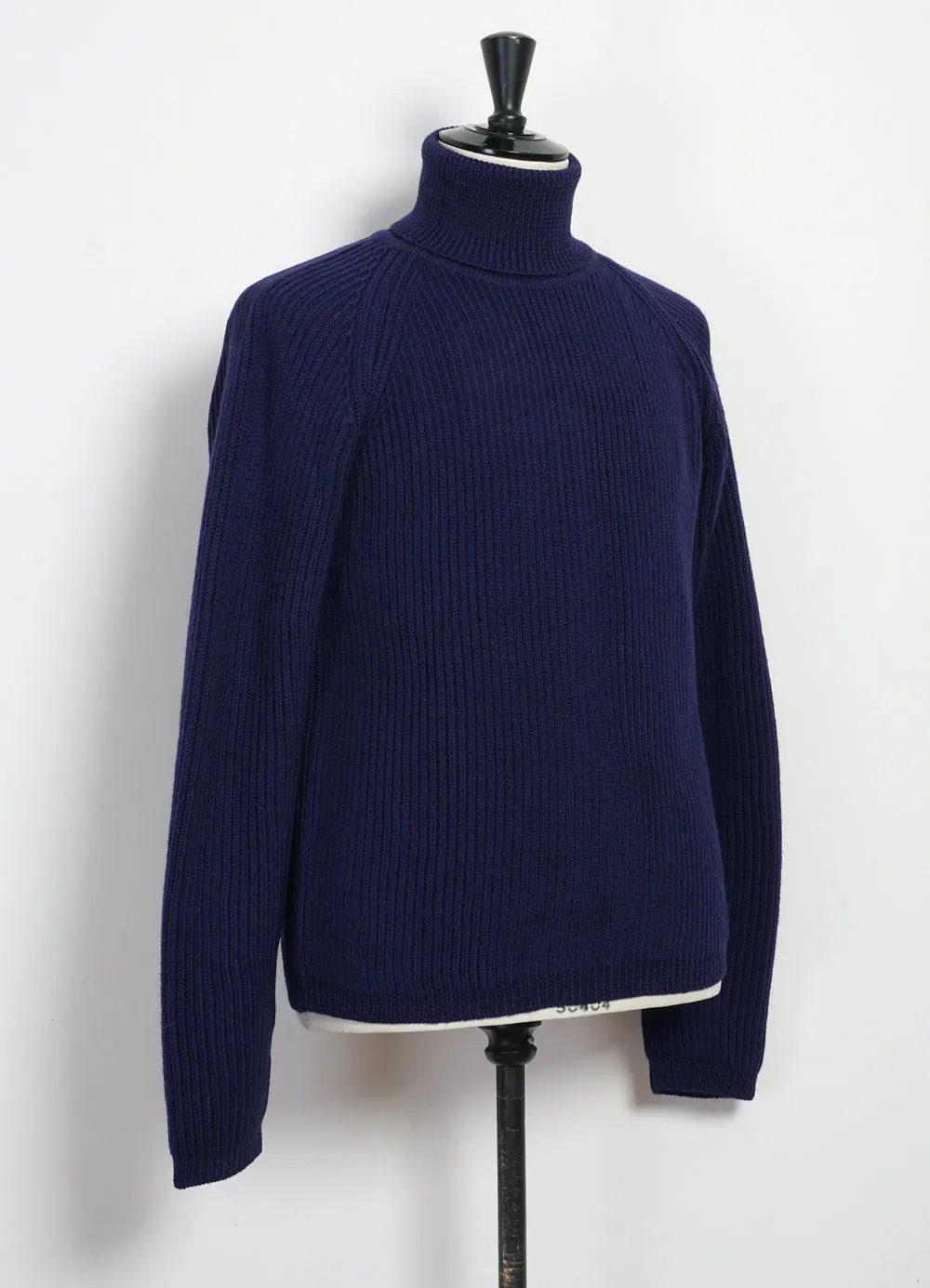 PELLE | Heavy Knit Turtleneck | Royal Blue