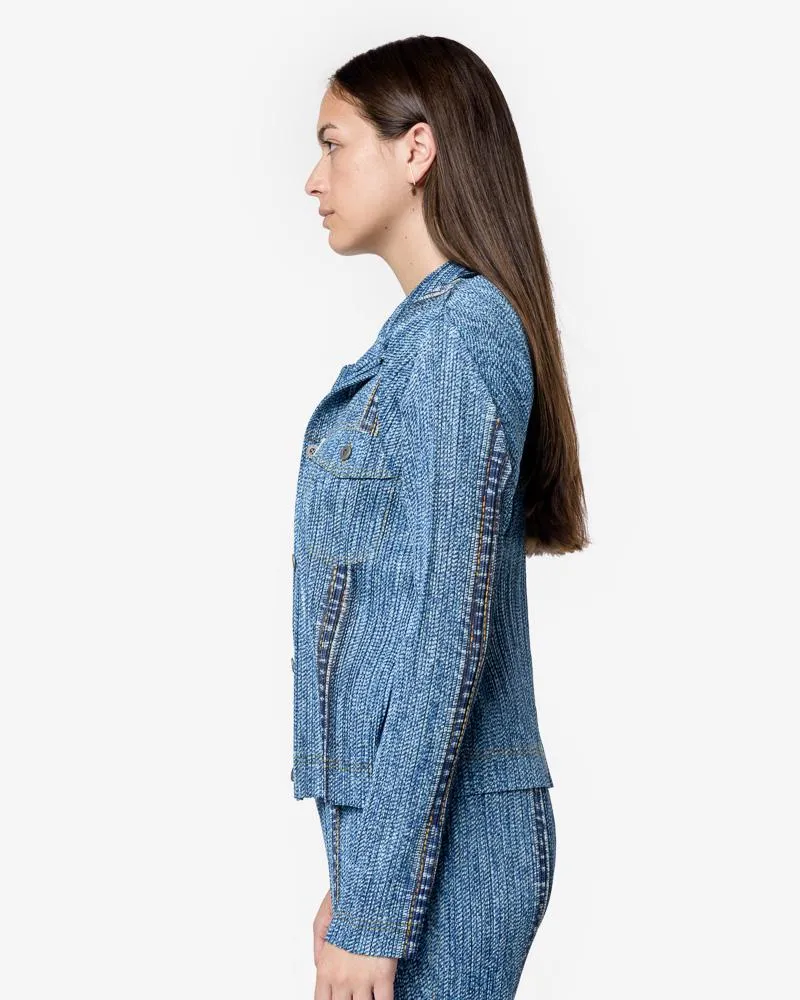 "Denim" Shirt in Denim Blue