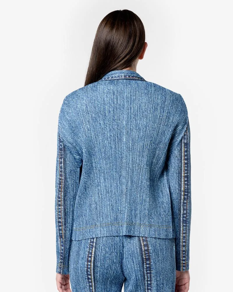 "Denim" Shirt in Denim Blue