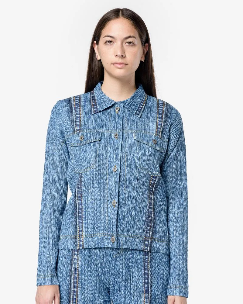 "Denim" Shirt in Denim Blue