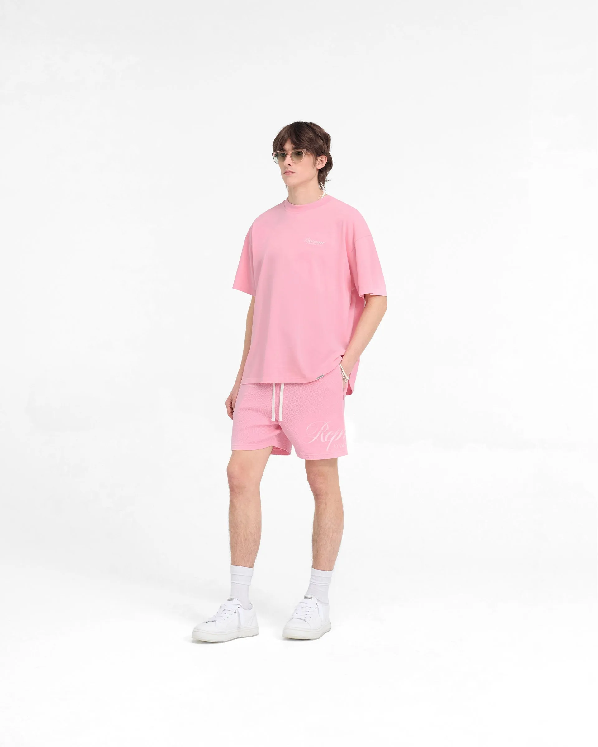 Represent Owners Club Script T-Shirt - Pink