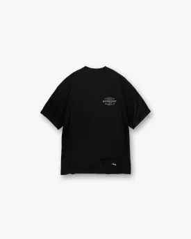 Represent Owners Club Stamp T-Shirt - Jet Black