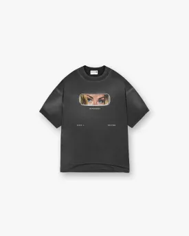 Represent X Duke   Dexter Rearview Mirror T-Shirt - Stained Black