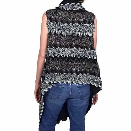 Sage Tassel Sweater Vest