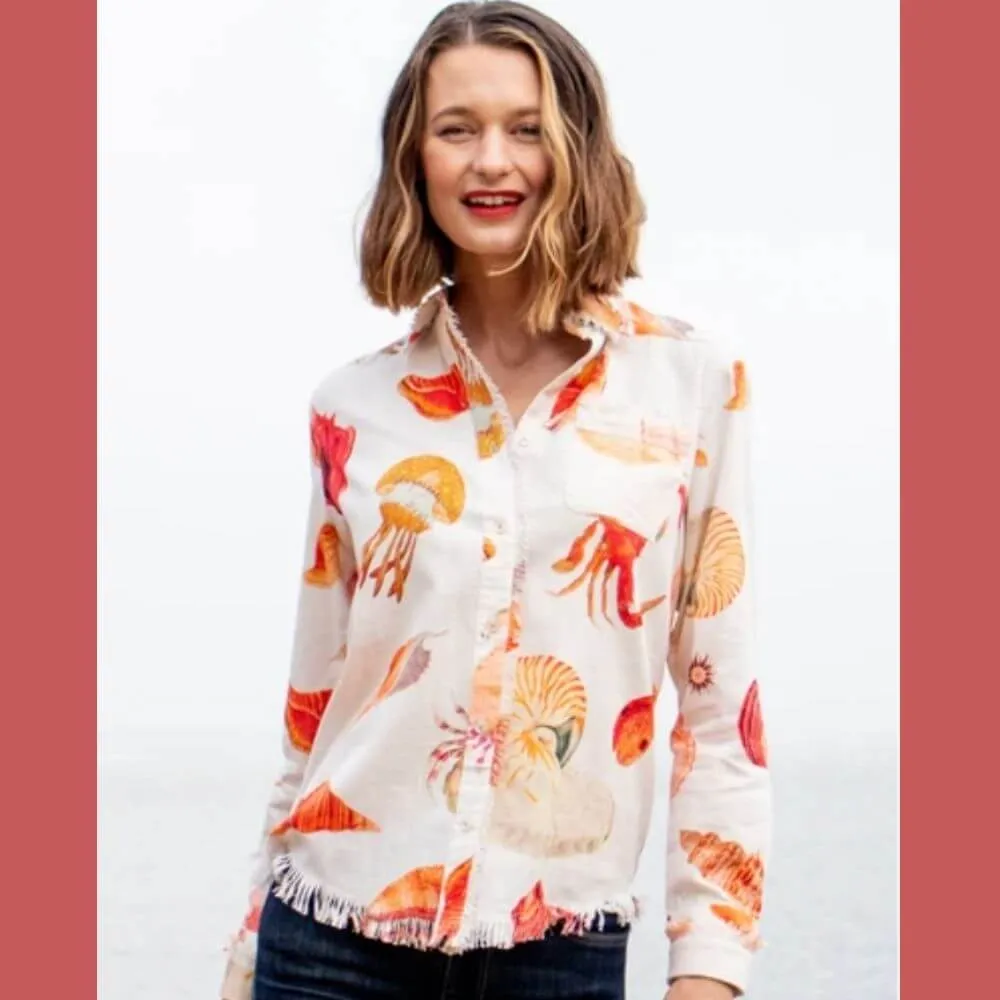 Sea Life Print Shirt