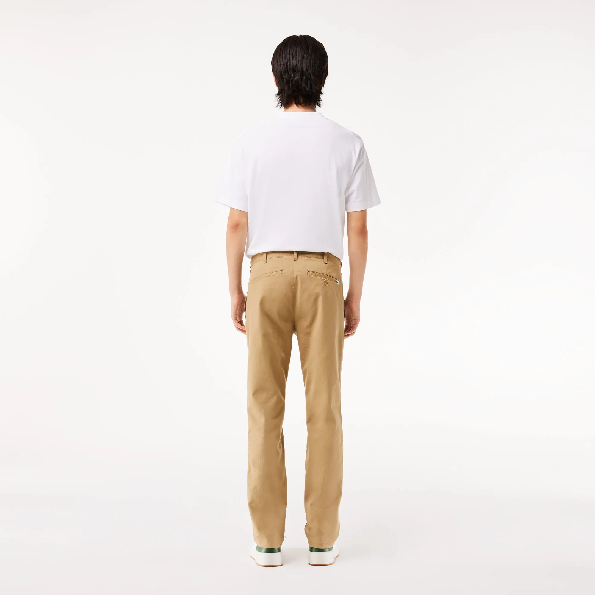 Stretch Cotton Slim Fit Chino Pants