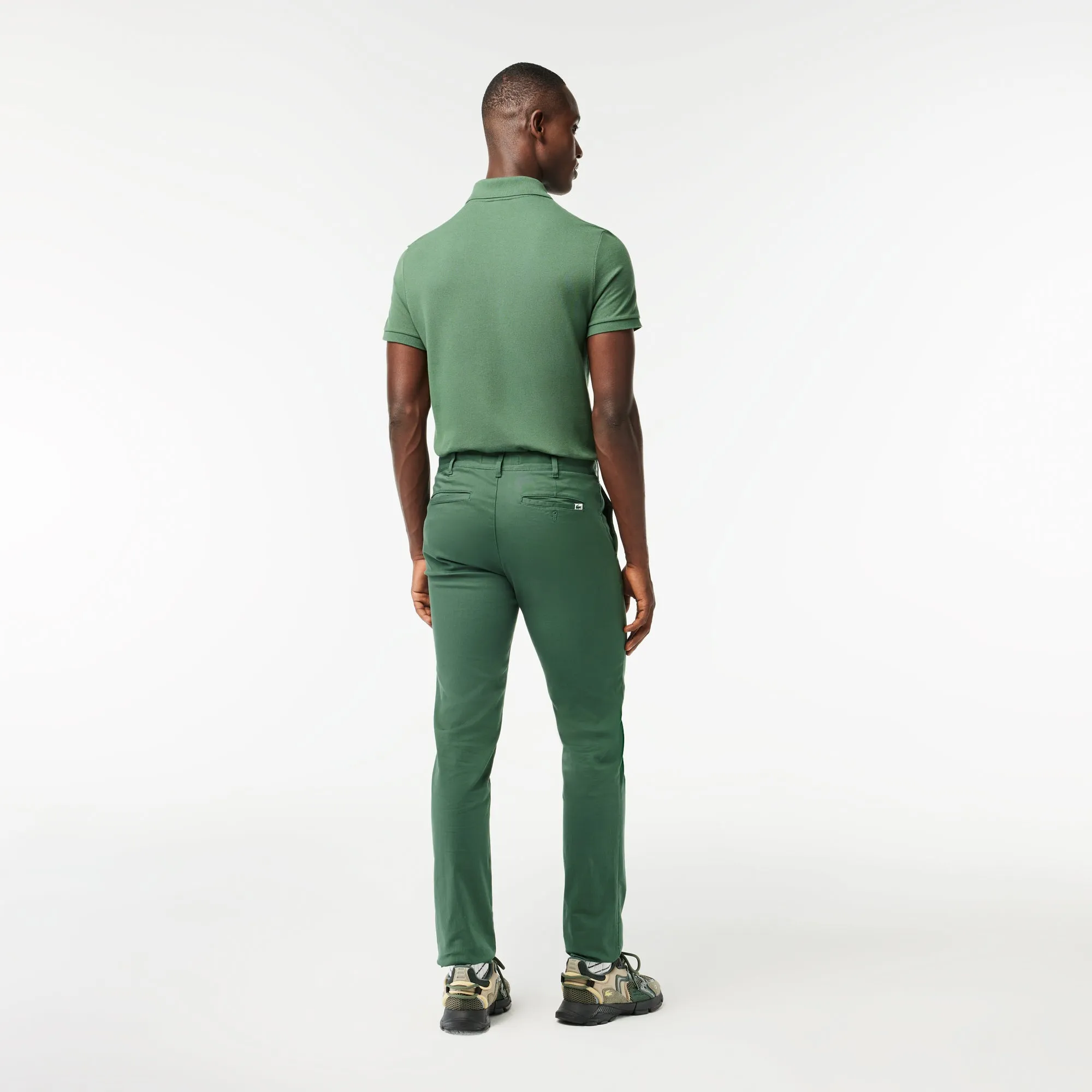 Stretch Cotton Slim Fit Chino Pants