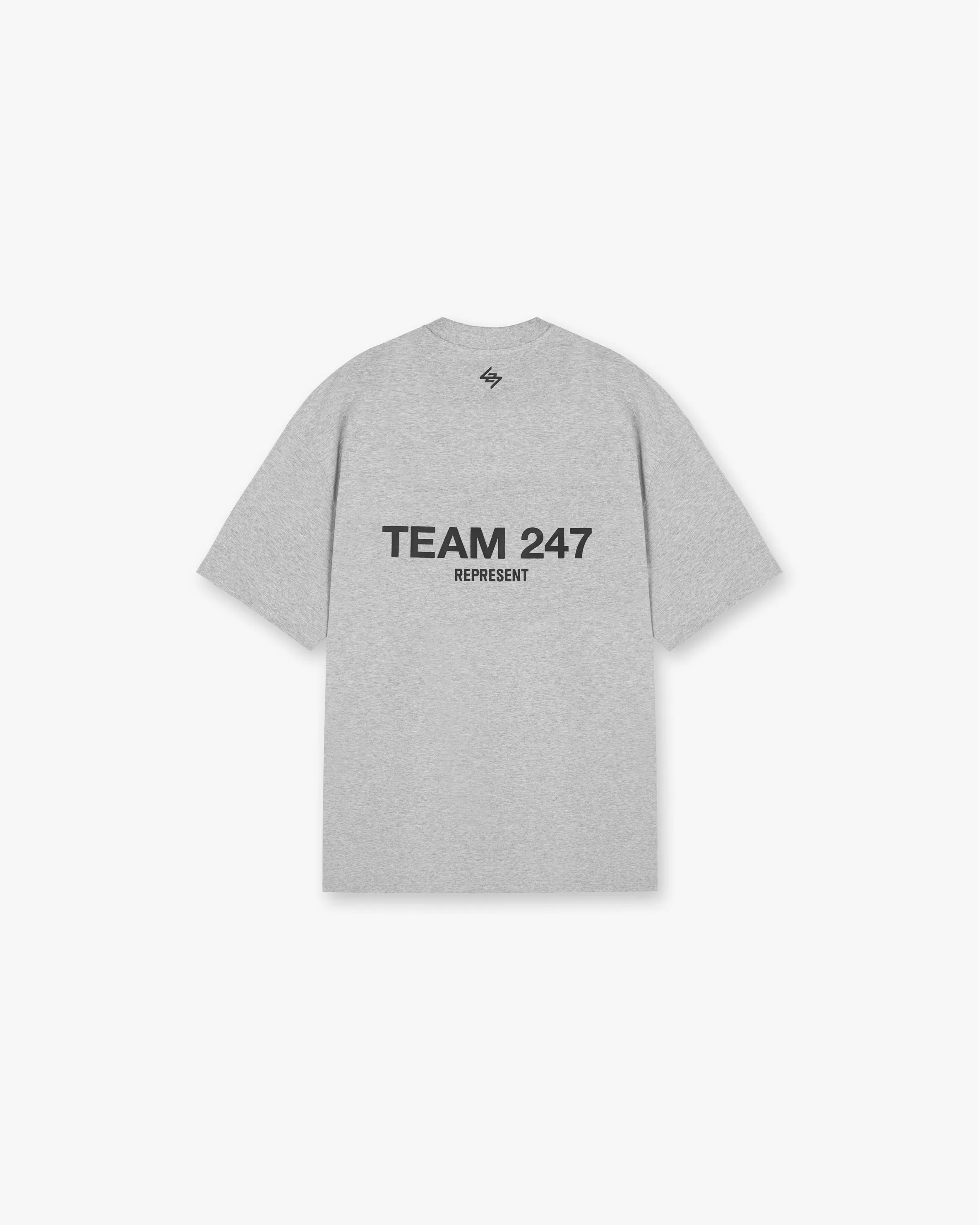 Team 247 Oversized  T-Shirt - Ash Grey