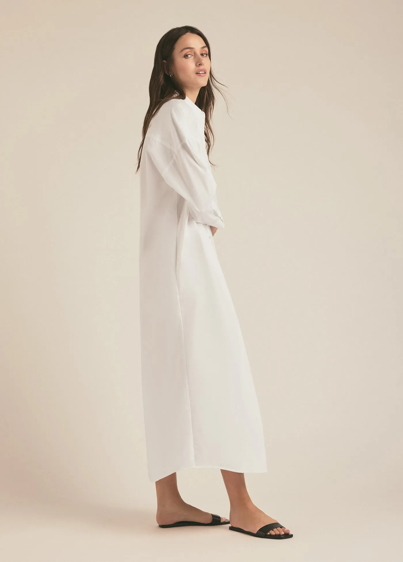 THE EX-BOYFRIEND LONG SHIRT DRESS