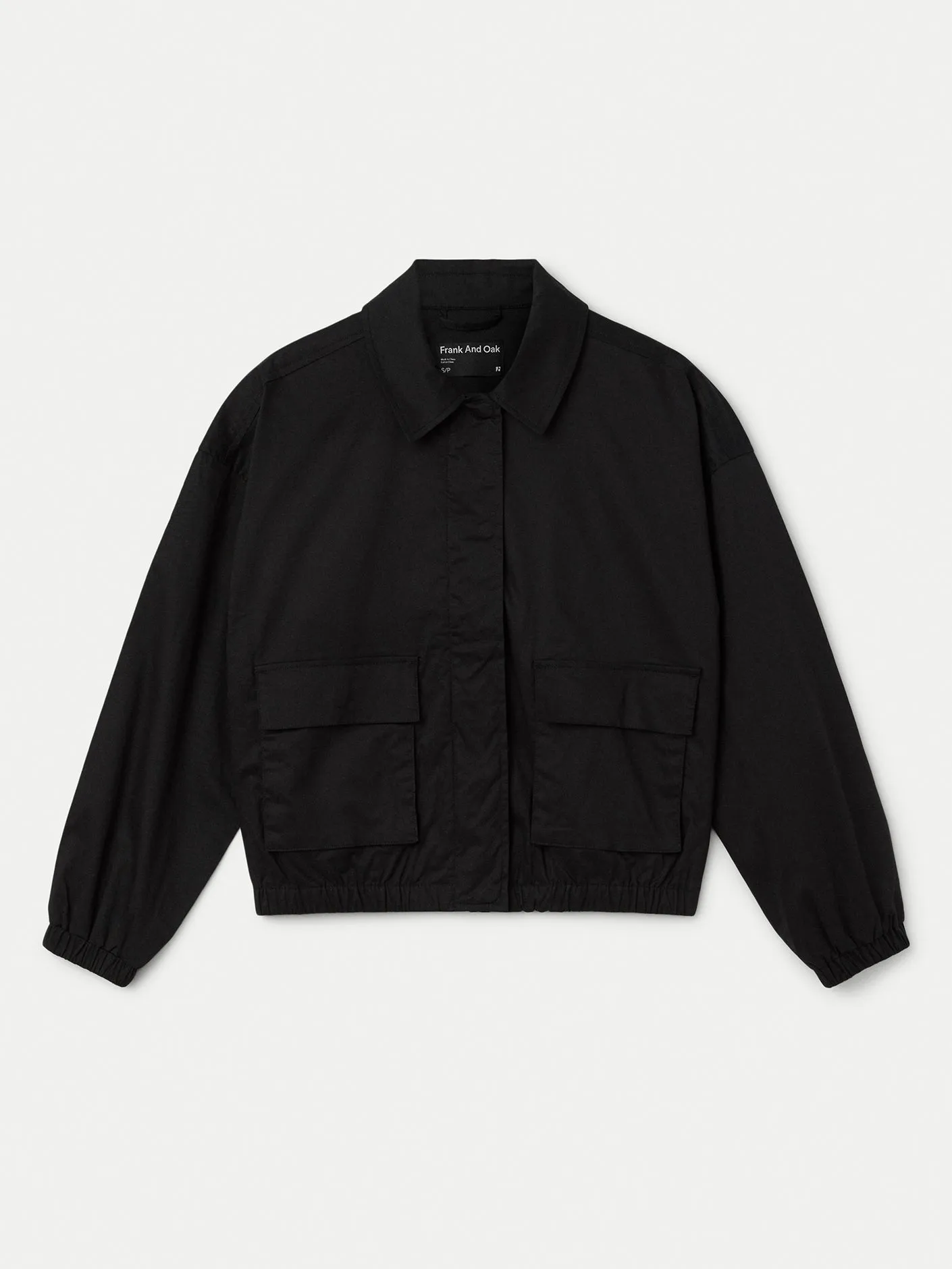 The Parachute Comfort Jacket in Black