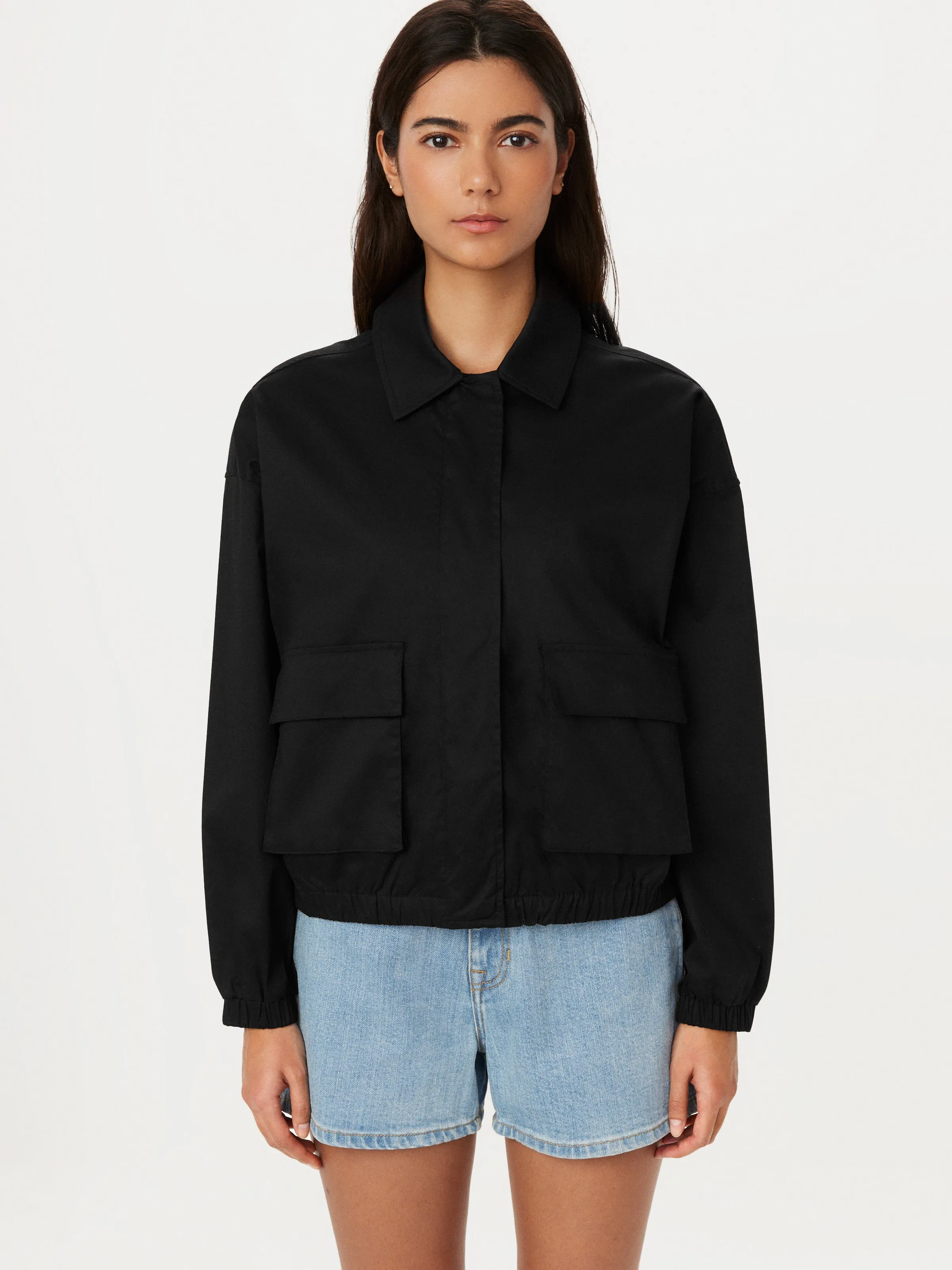 The Parachute Comfort Jacket in Black