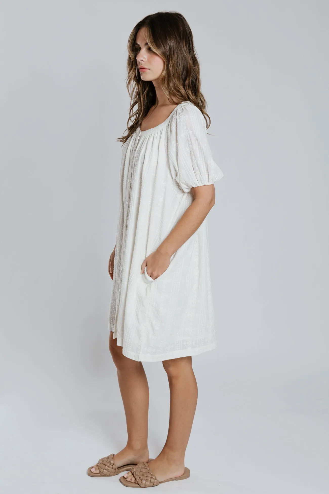 Vera S/S Button Down Dress