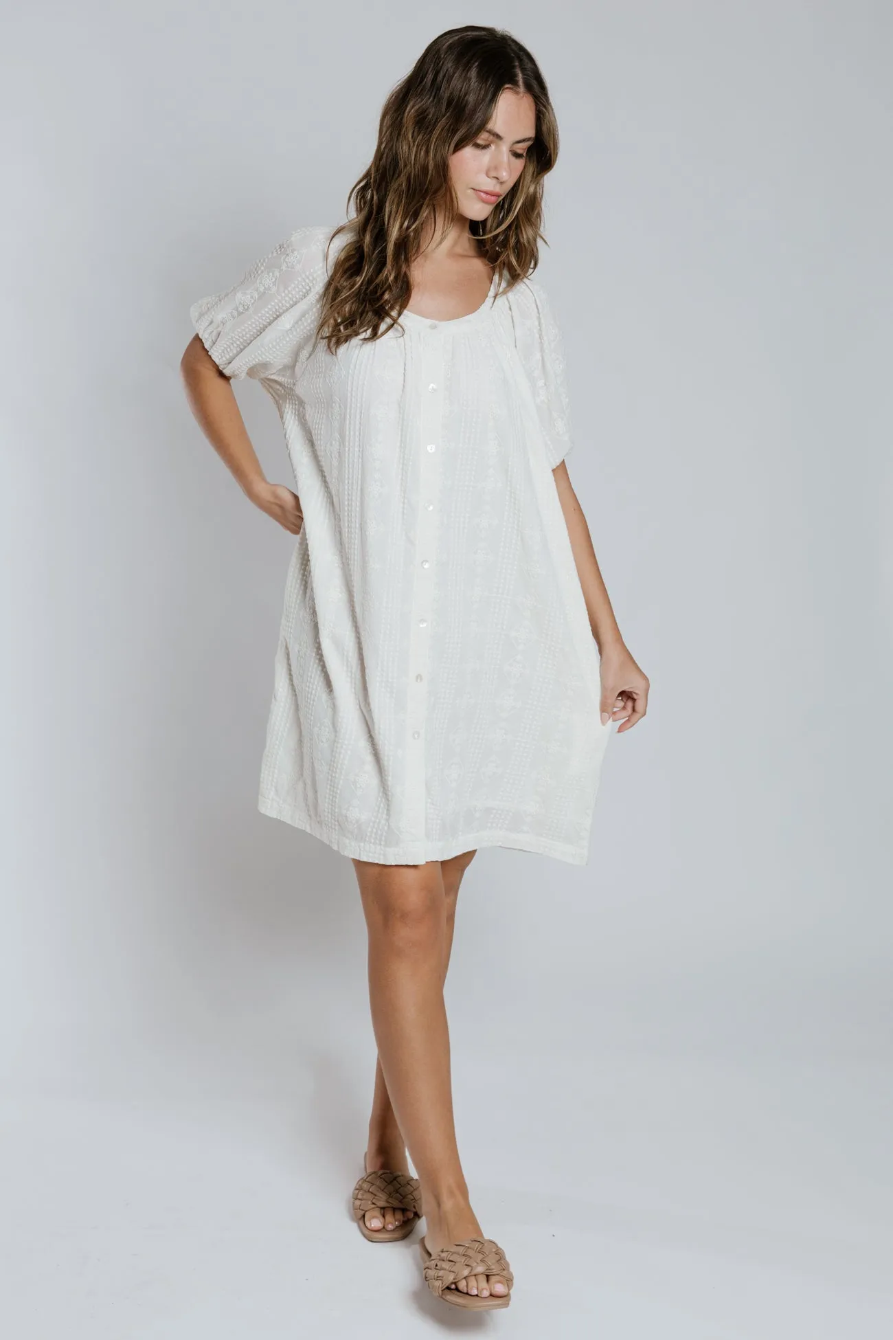 Vera S/S Button Down Dress