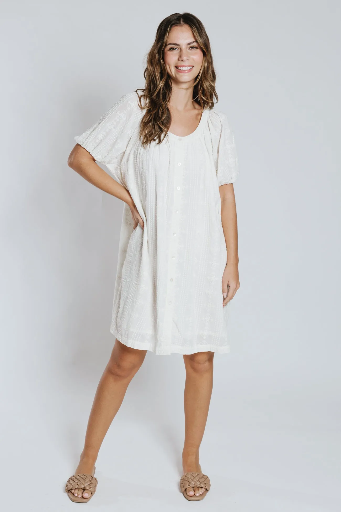 Vera S/S Button Down Dress