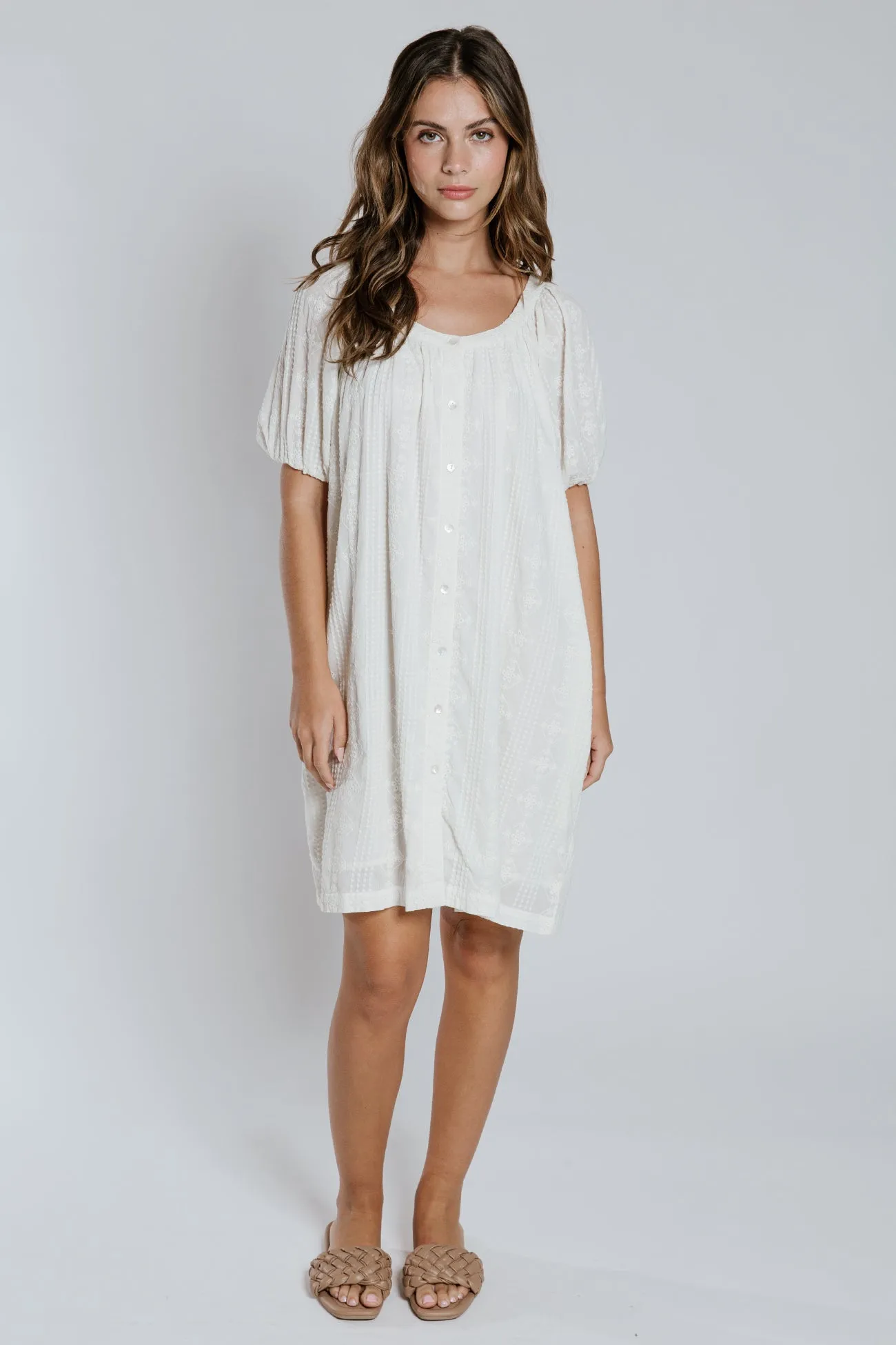 Vera S/S Button Down Dress