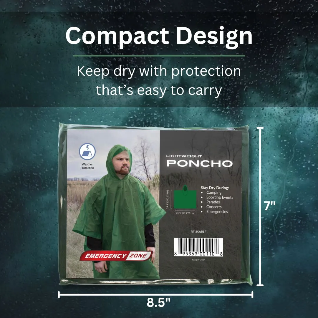 Vinyl Heavy Duty Poncho