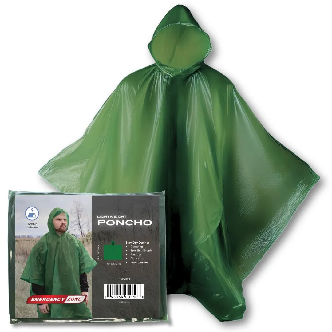 Vinyl Heavy Duty Poncho