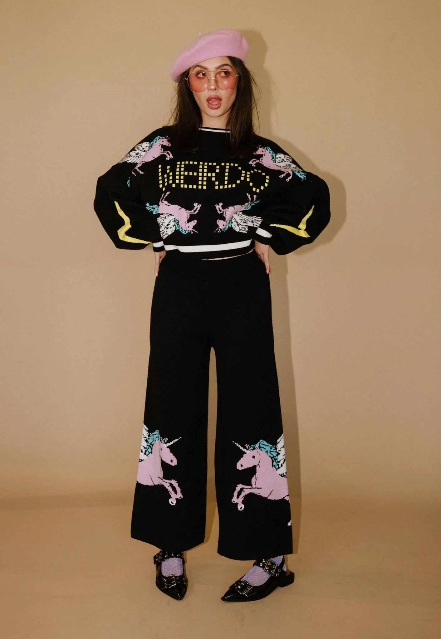 Weirdos Unite Pegasus Knit Set