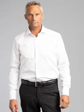 White Slimline Dress Shirt