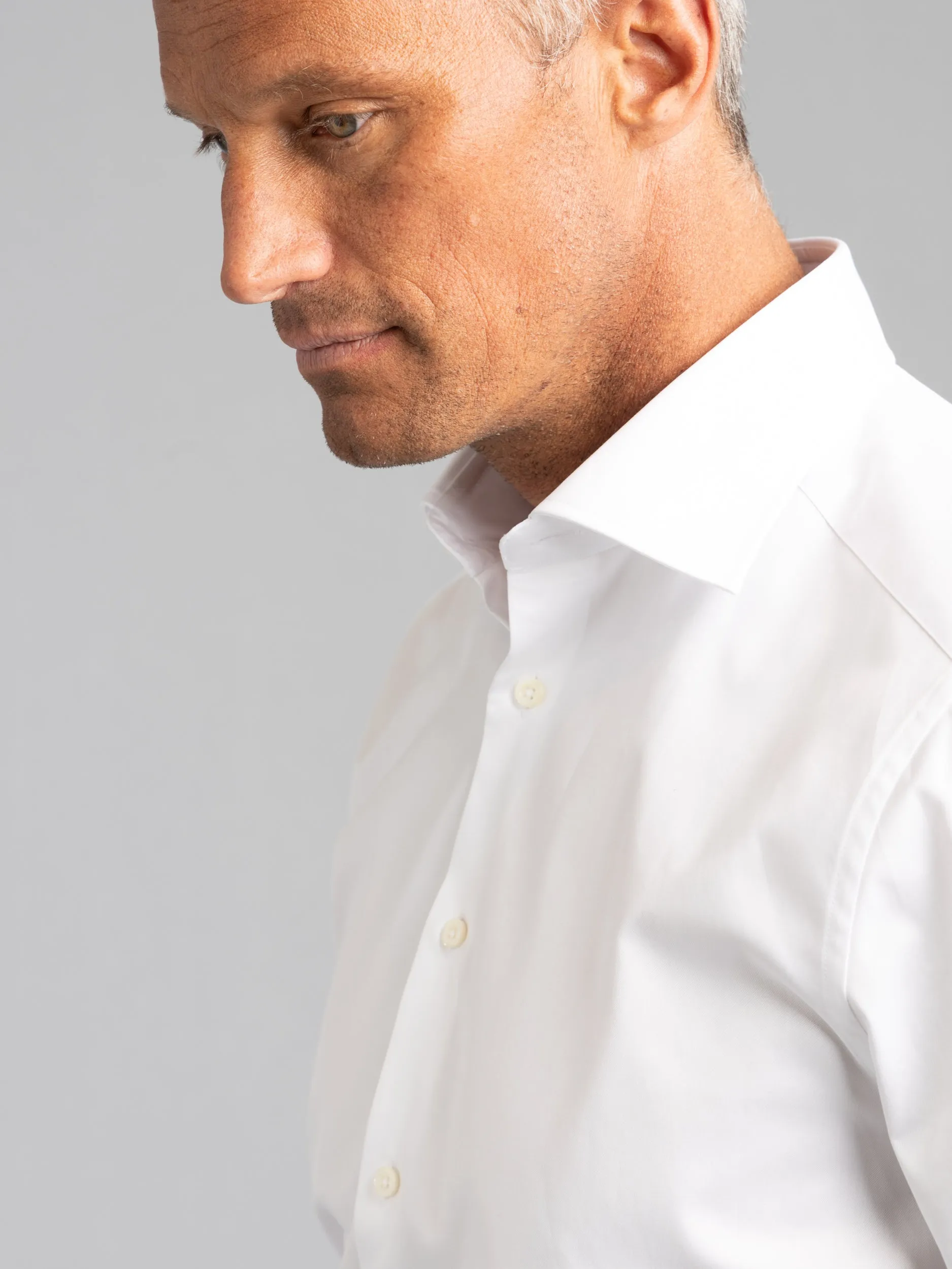 White Slimline Dress Shirt