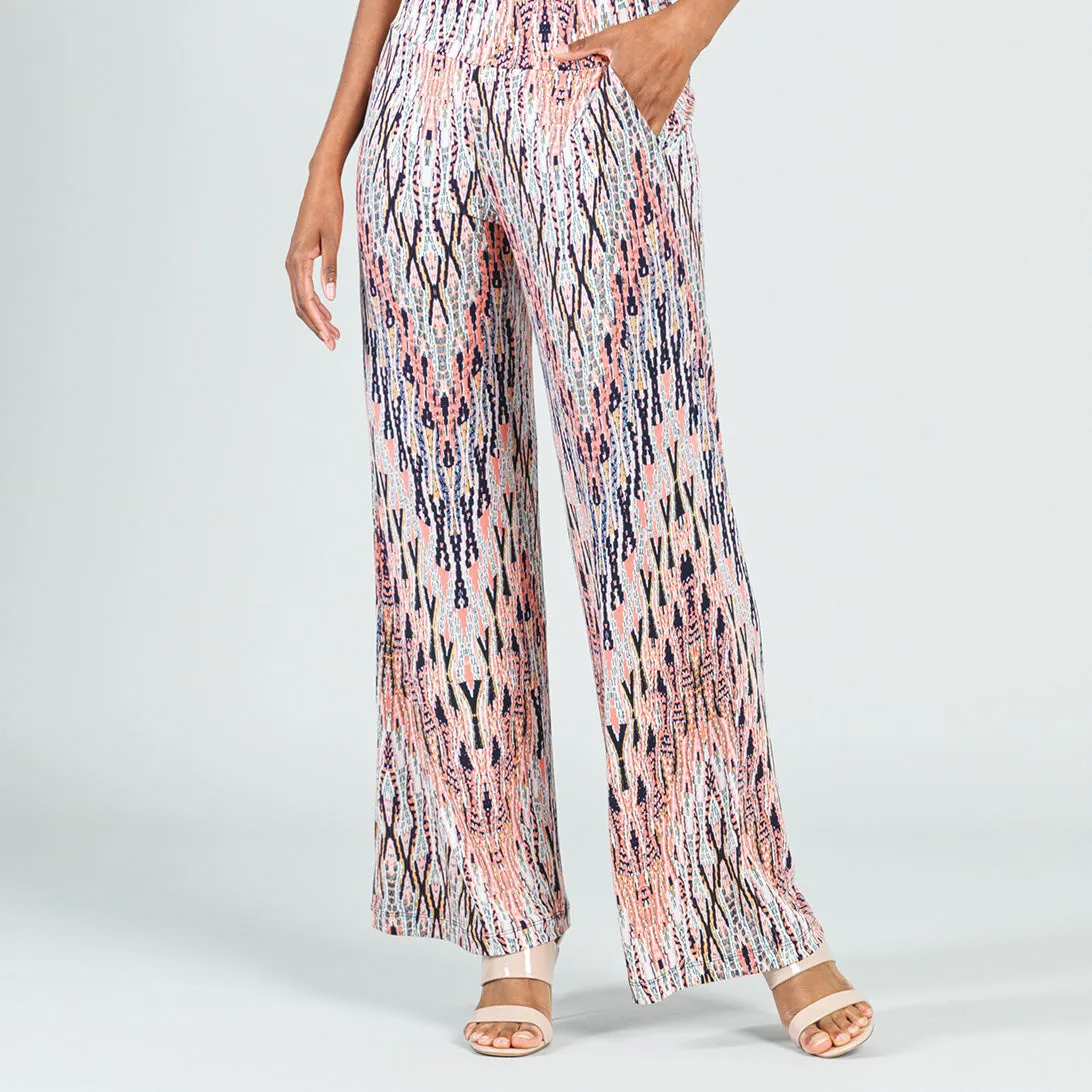 Wide Leg Pocket Pant - Boho Weave - Final Sale!