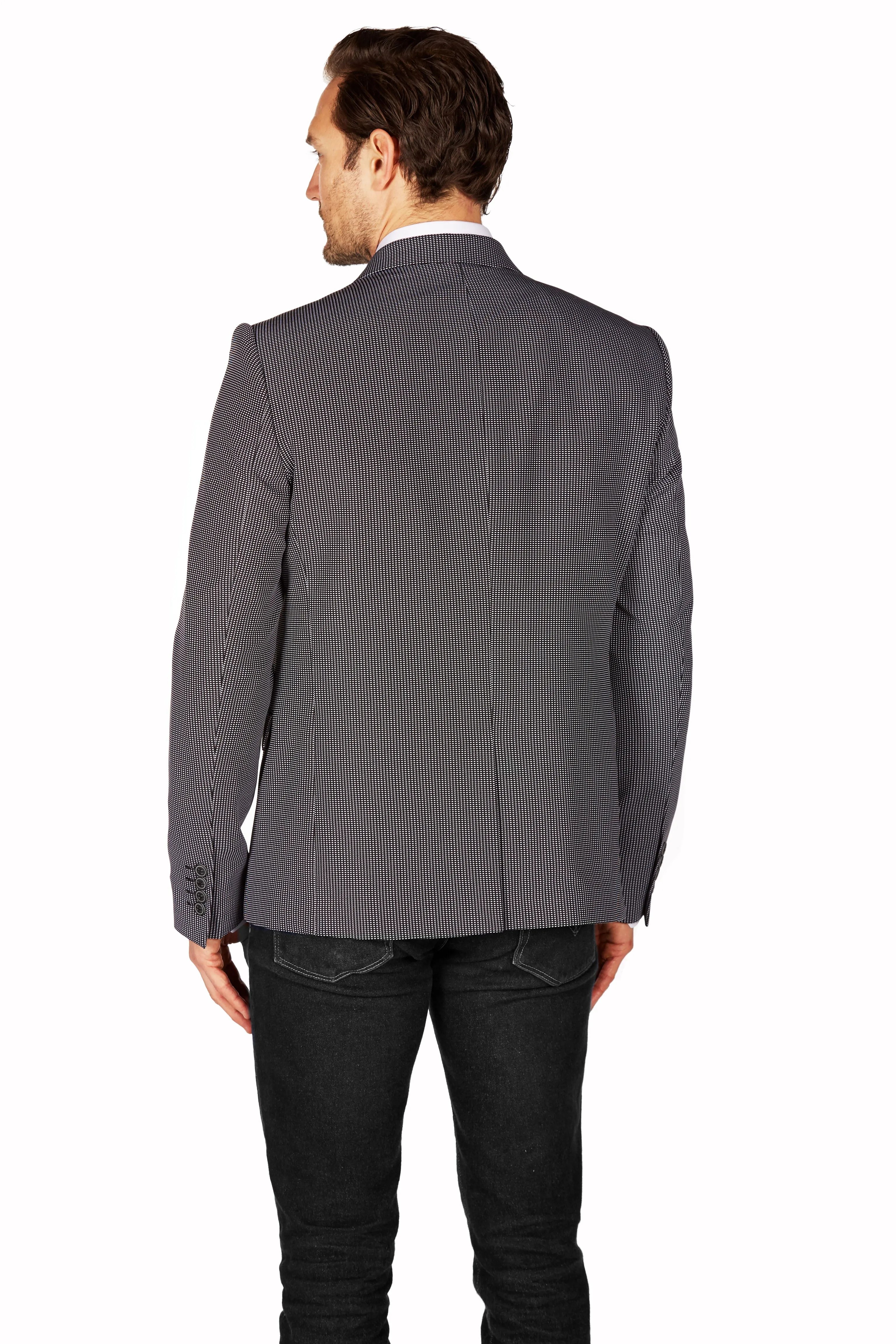 Wrinkle - Resistant Blazer - Slim Fit - Grey PK